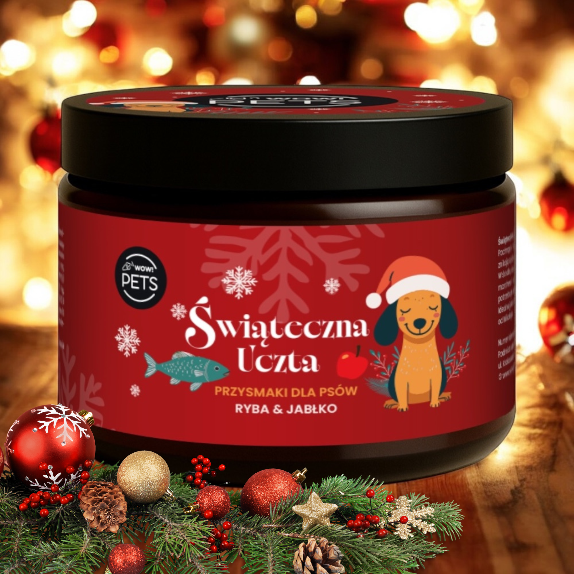 świąteczna uczta przysmaki dla psów